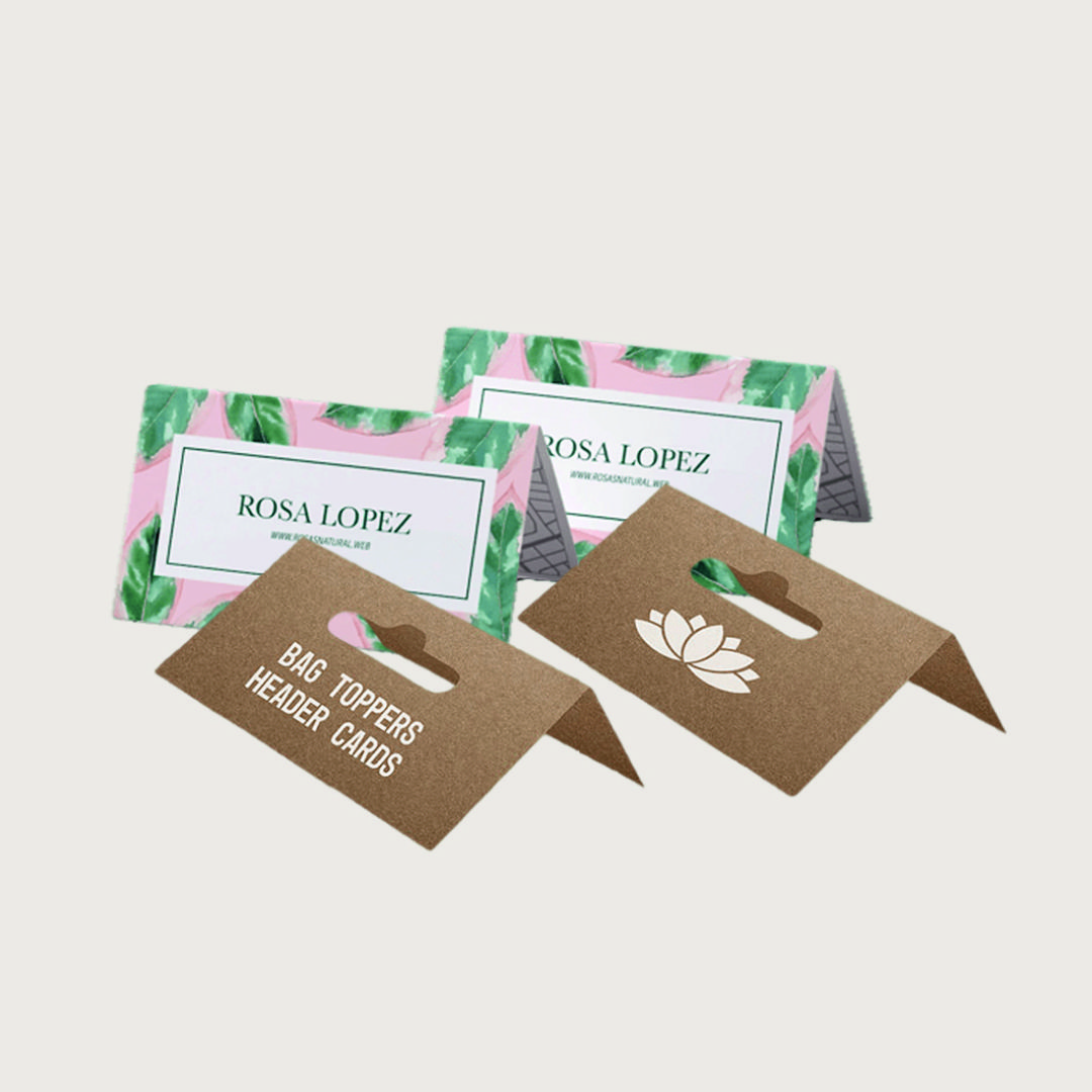 Folding Header Cards